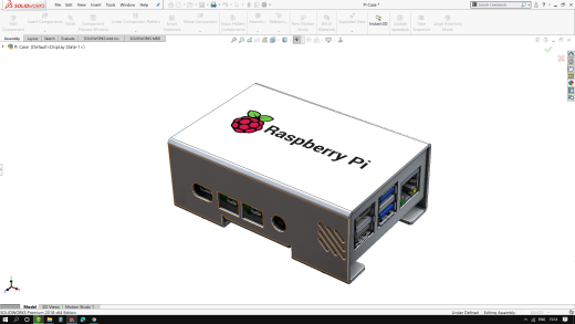 Raspberry Pi 4B钣金表壳设计缩略图